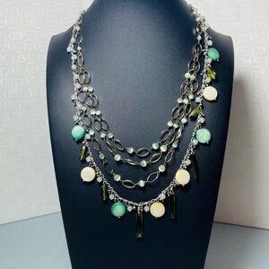 Lia Sophia Necklace and Three Layer Necklace Set
